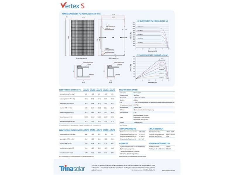 Trina Solar Vertex TSM-420DE09R.05